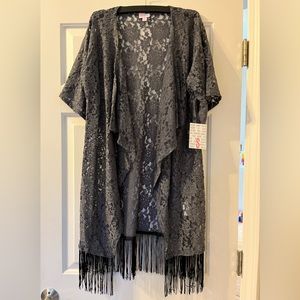 BNWT Lularoe Monroe Grey Lace